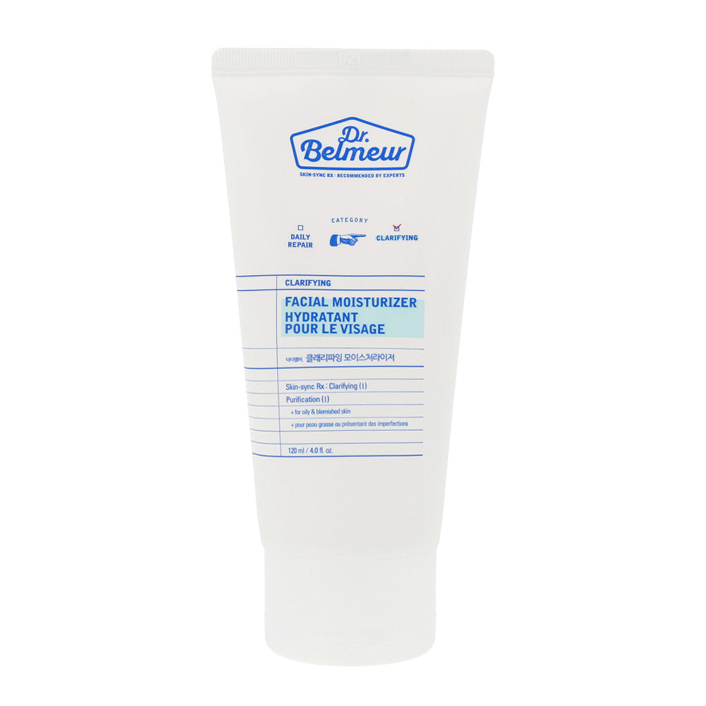 THE FACE SHOP THE FACE SHOP Dr.Belmeur Clarifying Facial Moisturizer 120ml - hydrating - front bottle shot