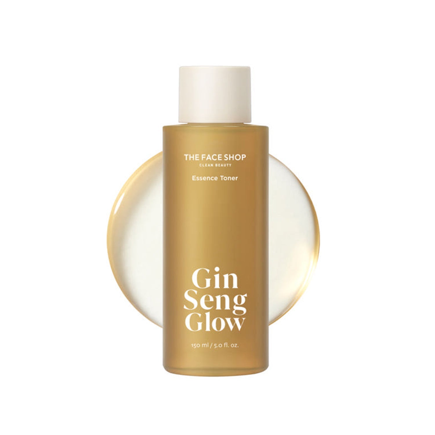 THE FACE SHOP THE FACE SHOP Ginseng Glow Essence Toner 150ml - hydrating - front bottle shot