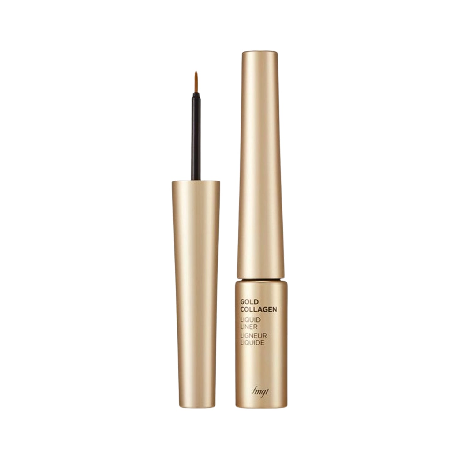THE FACE SHOP THE FACE SHOP Gold Collagen Liquid Liner (Black) - soothing - front bottle shot