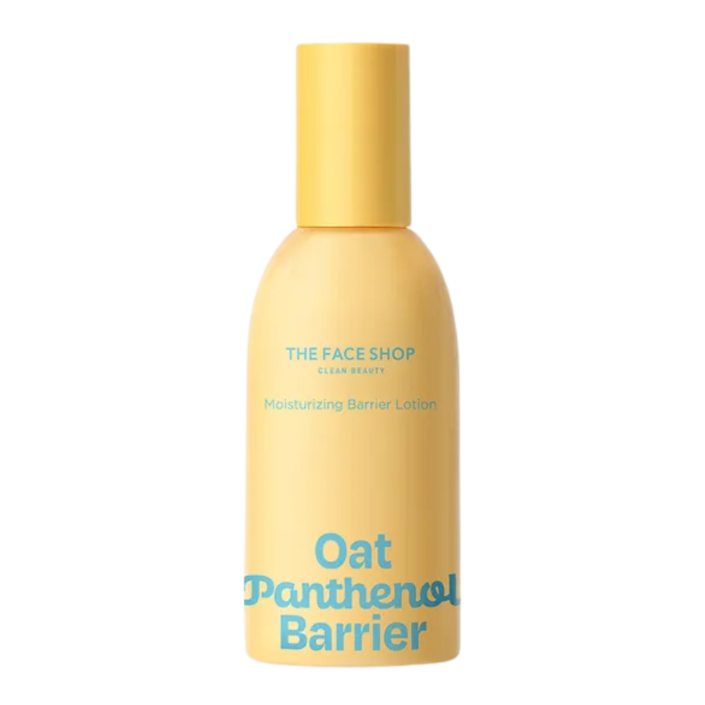 THE FACE SHOP THE FACE SHOP Oat Panthenol Moisture Barrier Lotion 150ml - hydrating - front bottle shot