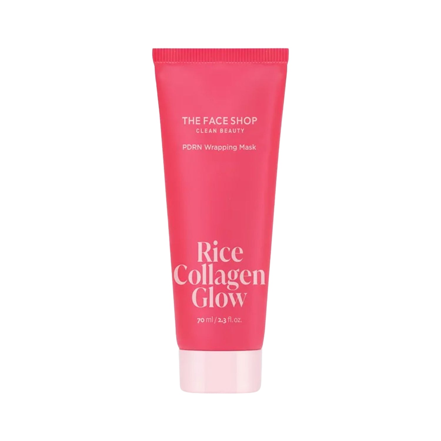 THE FACE SHOP THE FACE SHOP Rice Collagen Glow PDRN Wrapping Mask 70ml - hydrating - front bottle shot