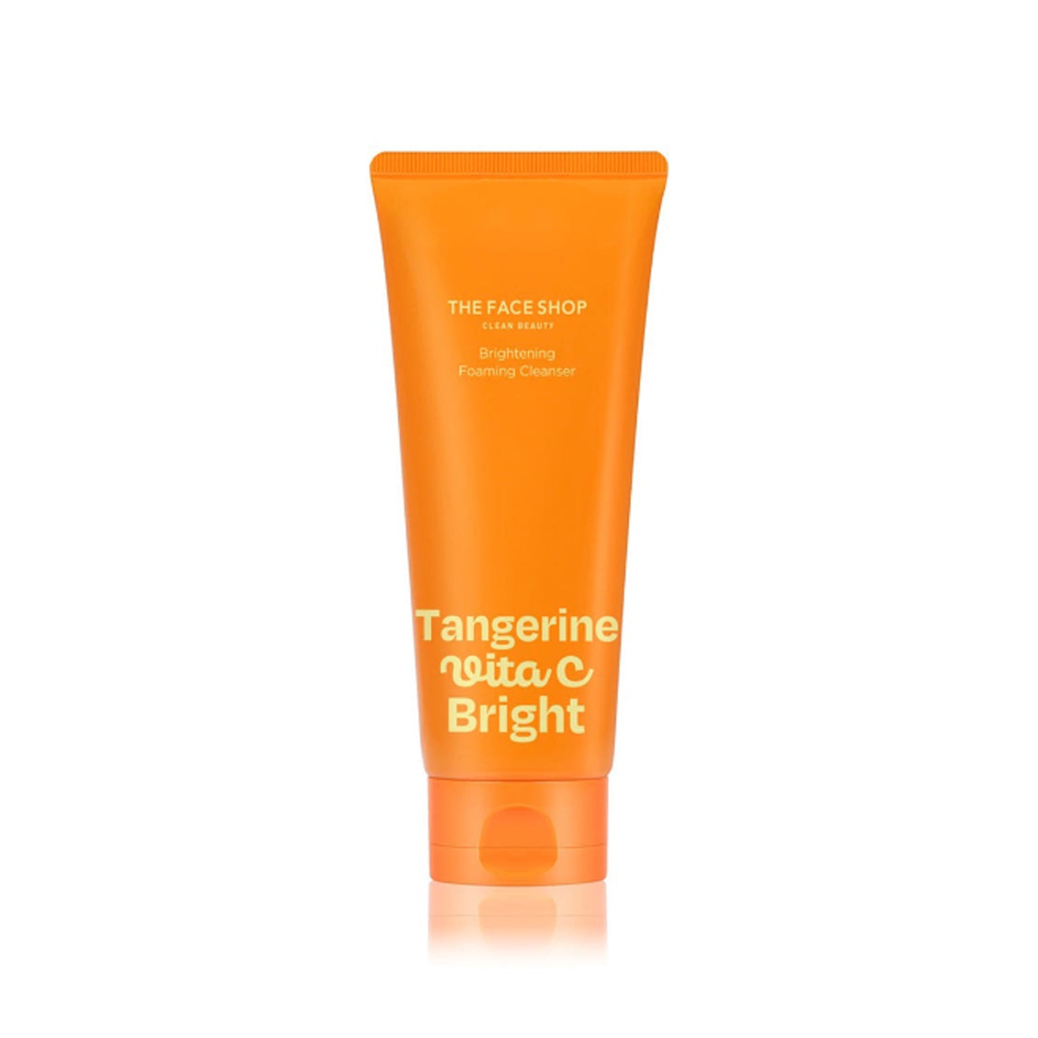 THE FACE SHOP THE FACE SHOP Tangerine Vita C Brightening Foaming Cleanser 150ml - hydrating - front bottle shot