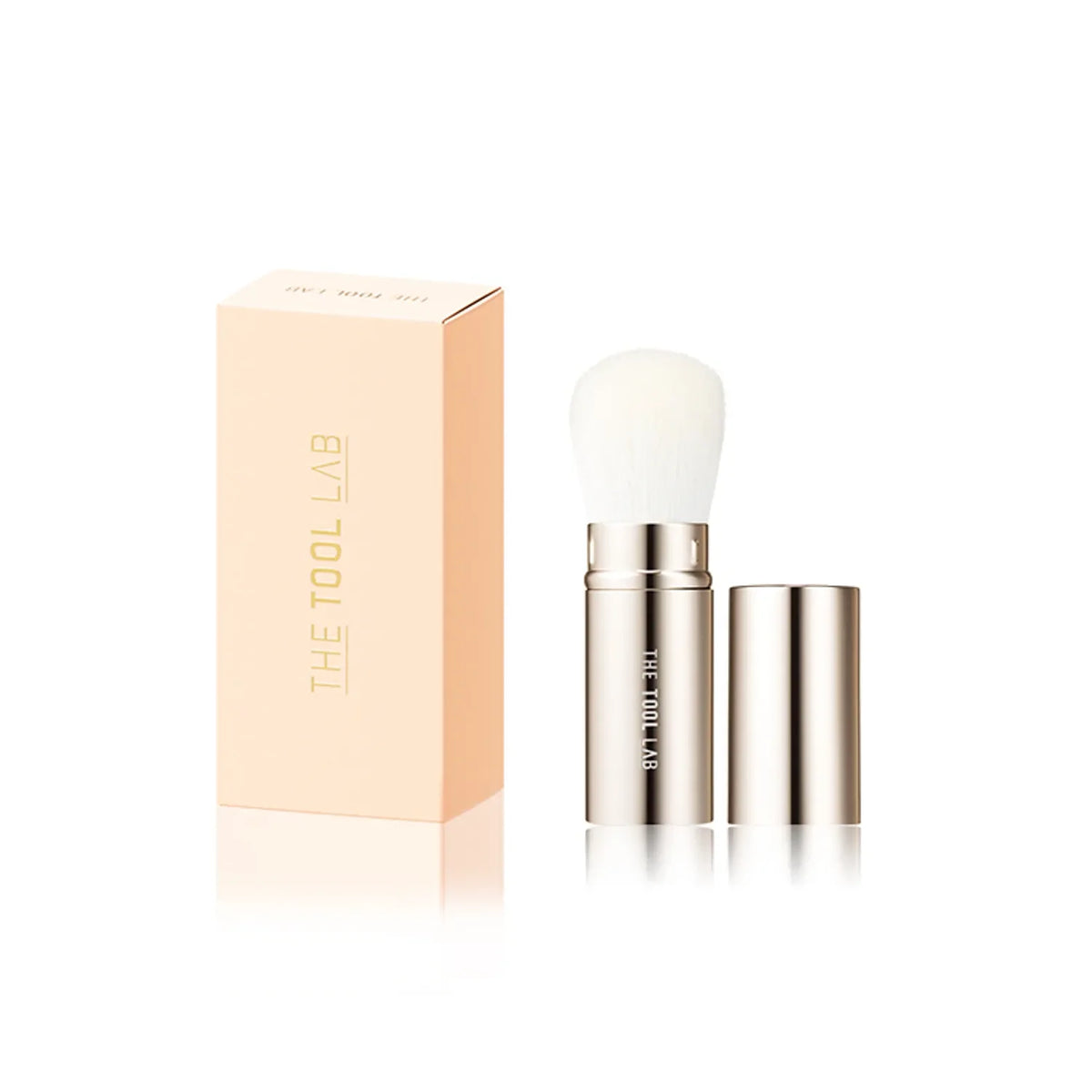 THE TOOL LAB THE TOOL LAB 301 Portable Powder Blusher & Shading Brush (Retractable) - cleansing - front bottle shot