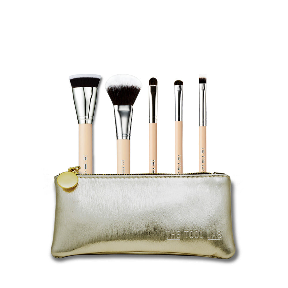 THE TOOL LAB THE TOOL LAB 501 Mini Brush Kit - acne care - front bottle shot