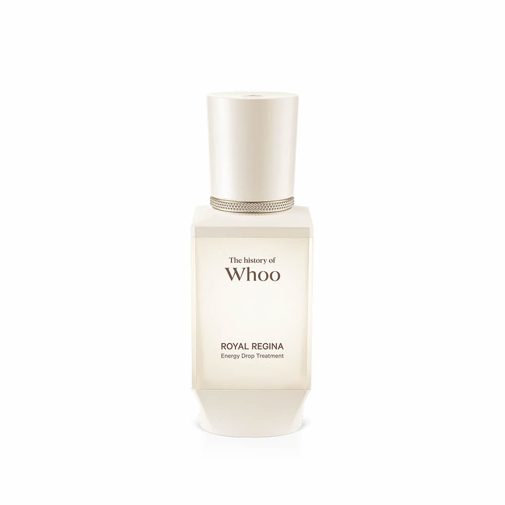 THE WHOO THE WHOO Royal Regina Energy Drop Treatment 75ml - soothing - front bottle shot
