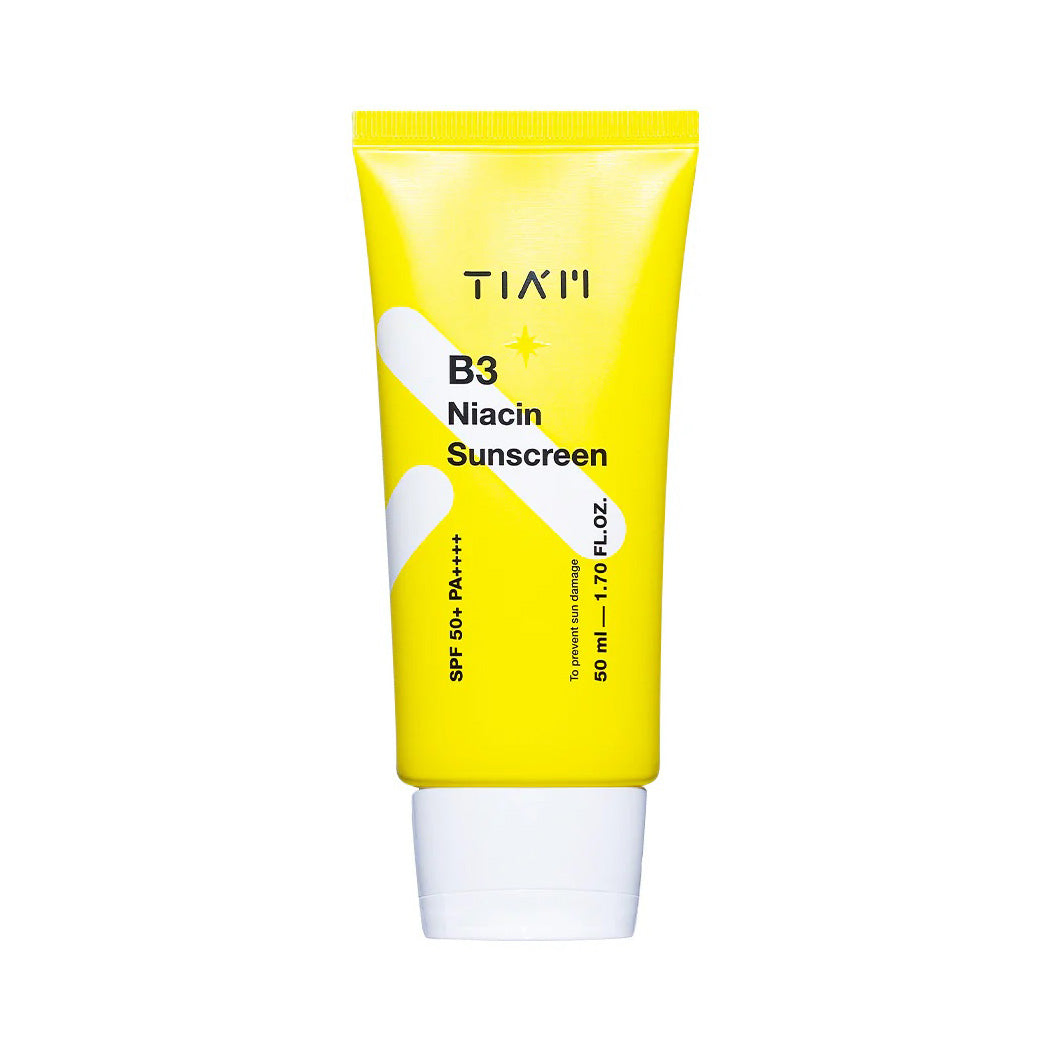 TIAM TIAM B3 Niacin Sunscreen 50ml - brightening - front bottle shot