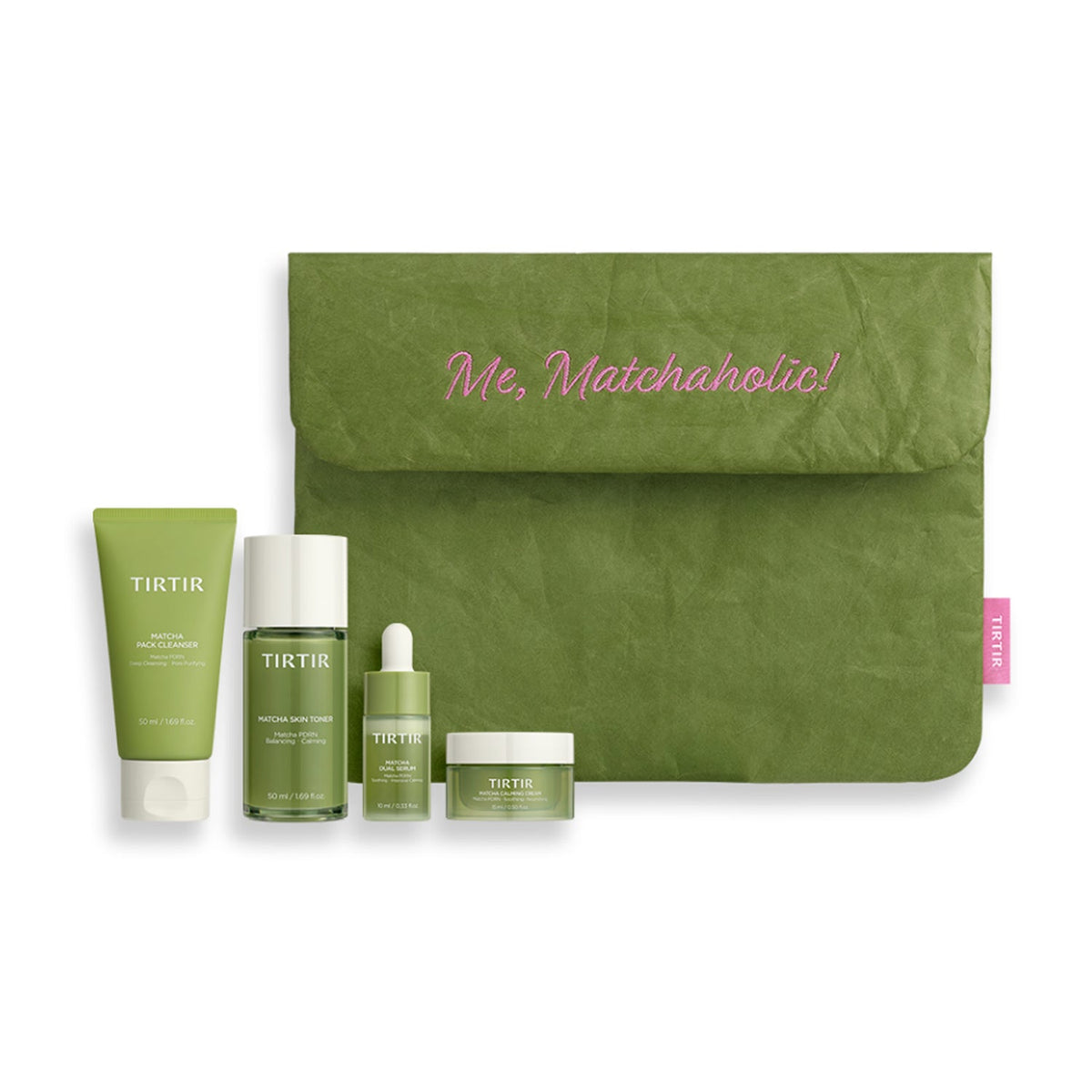 TIRTIR TIRTIR Me, Matchaholic Set - hydrating - front bottle shot