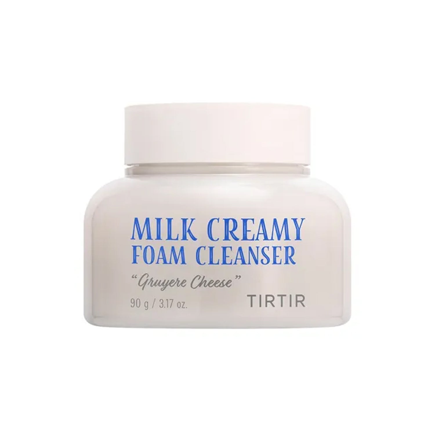 TIRTIR TIRTIR Milk Creamy Foam Cleanser 90g - hydrating - front bottle shot