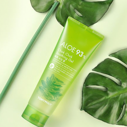 TONYMOLY TONYMOLY Aloe 93% Chok Chok Soothing Gel 250ml - hydrating - front bottle shot