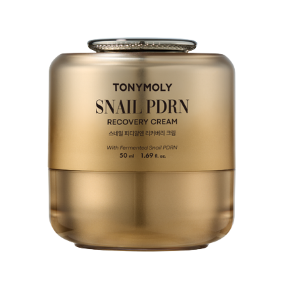 TONYMOLY TONYMOLY Snail PDRN Recovery Cream 50ml - hydrating - front bottle shot