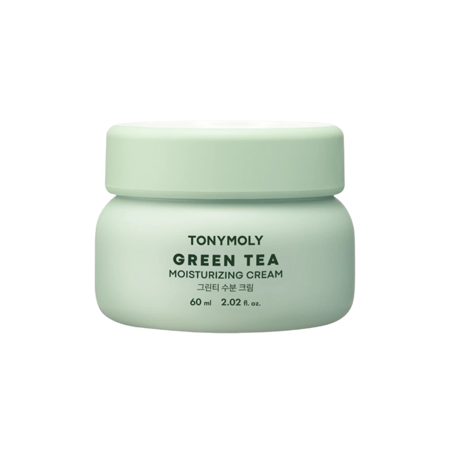TONYMOLY TONYMOLY The Chok Chok Green Tea Moisturizing Cream 60ml - hydrating - front bottle shot