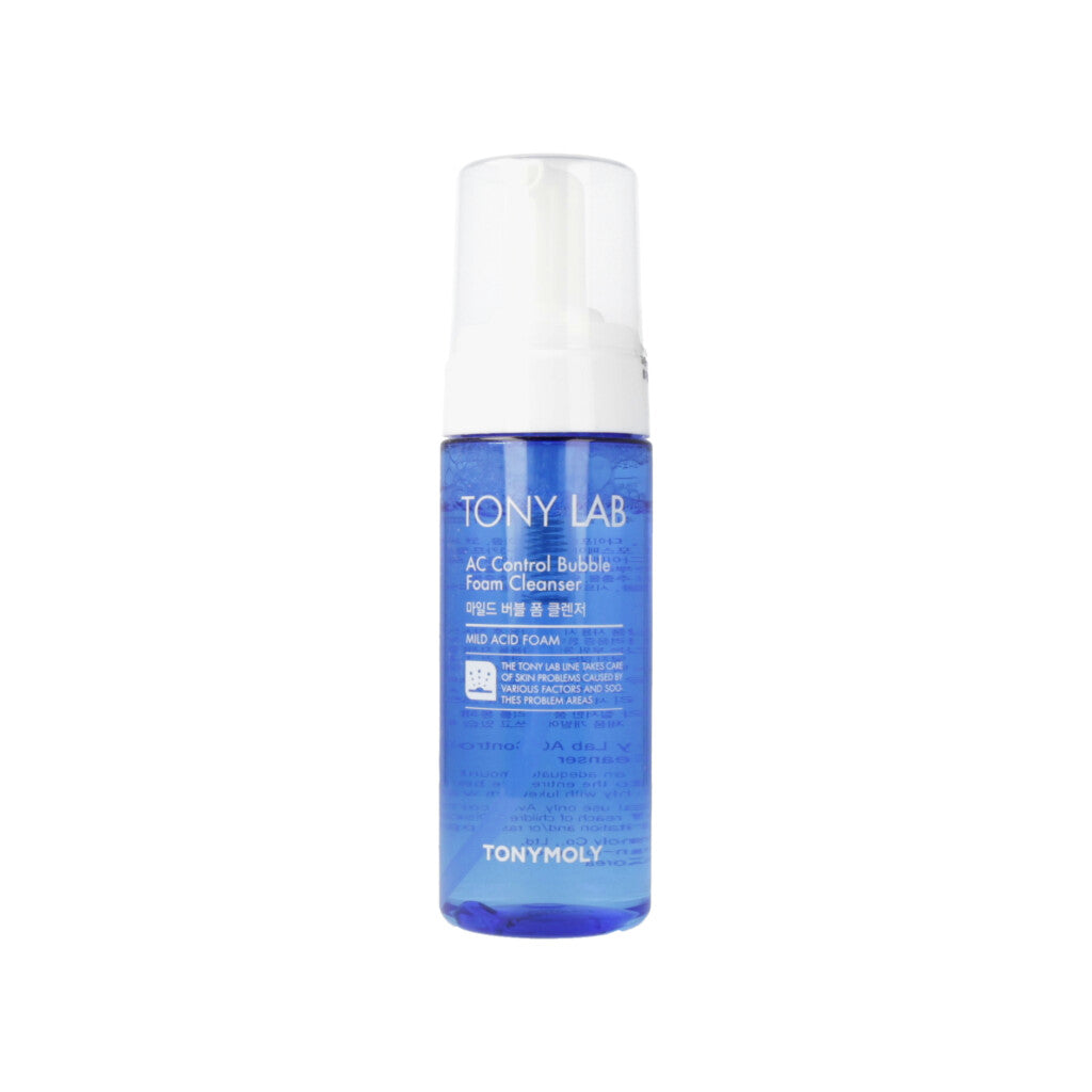 TONYMOLY TONYMOLY Tony LAB AC Control Bubble Foam Cleanser 150ml - acne care - front bottle shot