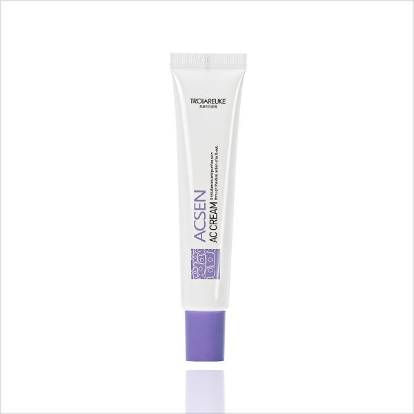 TROIAREUKE TROIAREUKE ACSEN AC Cream 25ml - exfoliating - front bottle shot