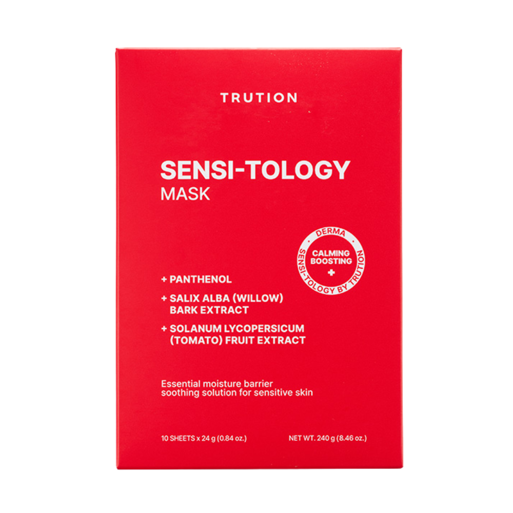 TRUITON TRUTION SENSI-TOLOGY MASK 24g x 10ea - hydrating - front bottle shot