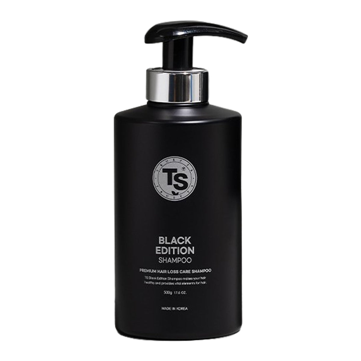 TS TRILLION TS Black Edition Shampoo 500g - nourishing - front bottle shot