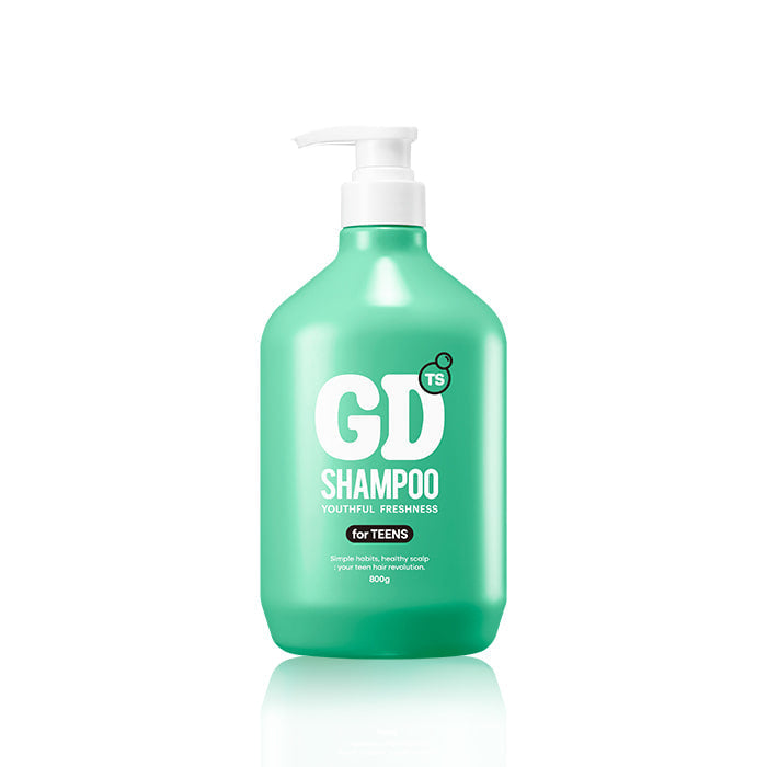TS TRILLION TS GD Shampoo Youthful Freshiness for Teens 800g - hydrating - front bottle shot