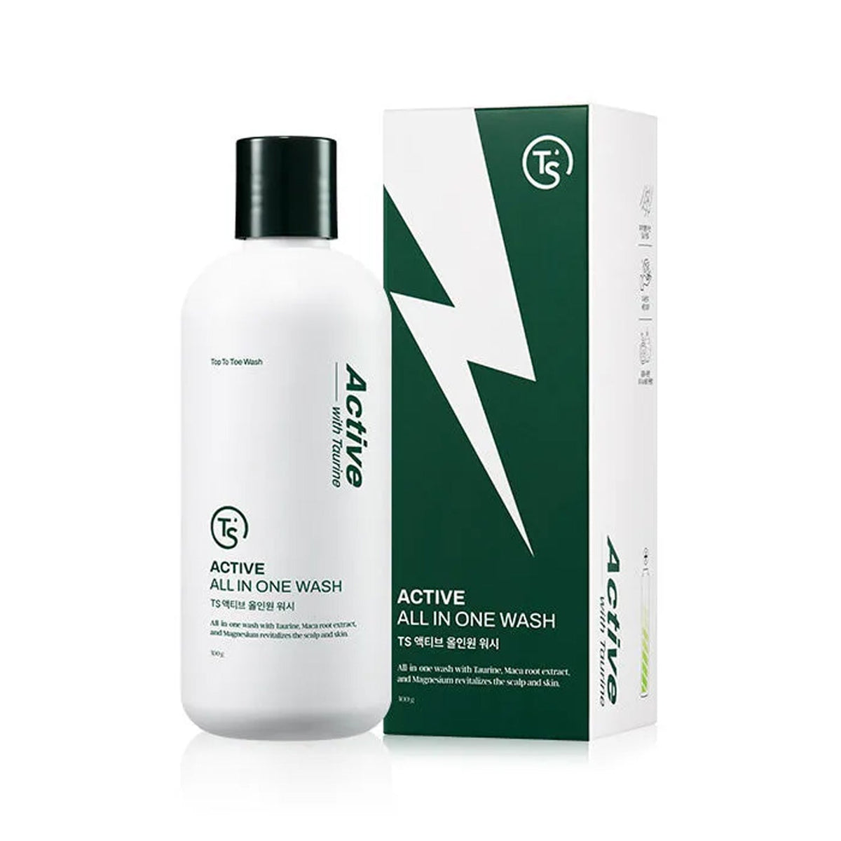 TS TRILLION TS TRILLION Active All in One Wash 300g - oil control - front bottle shot