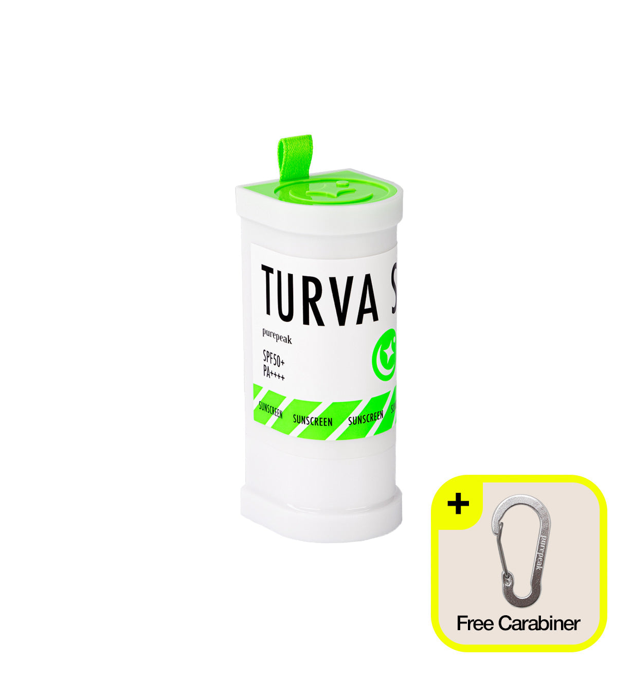 purepeak purepeak TURVA SUN SPF50+ PA++++ 16g - hydrating - front bottle shot