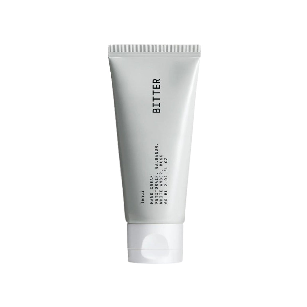 Tenui Tenui Hand Cream Bitter 60ml - hydrating - front bottle shot