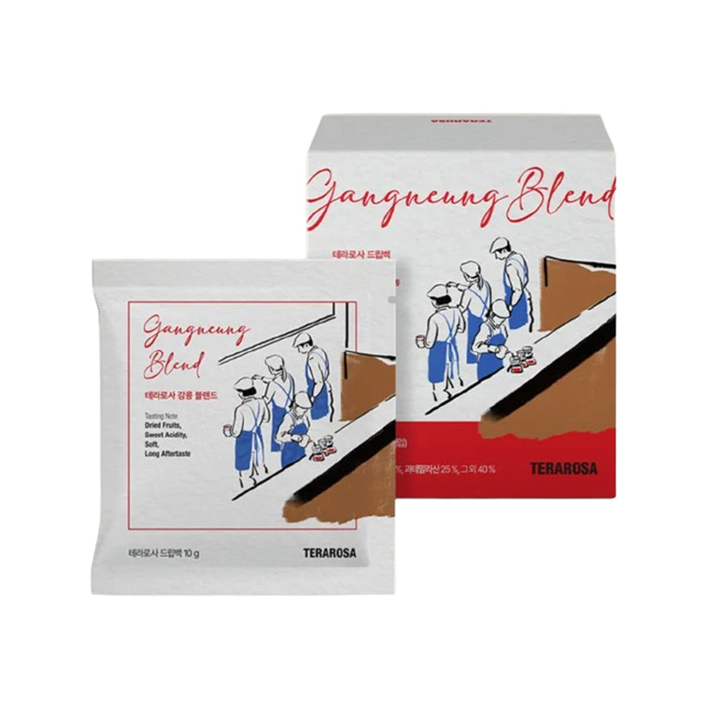 Terarosa Terarosa Gangneung Blend Drip Bag Coffee Set (10 Packs) - daily care - front bottle shot