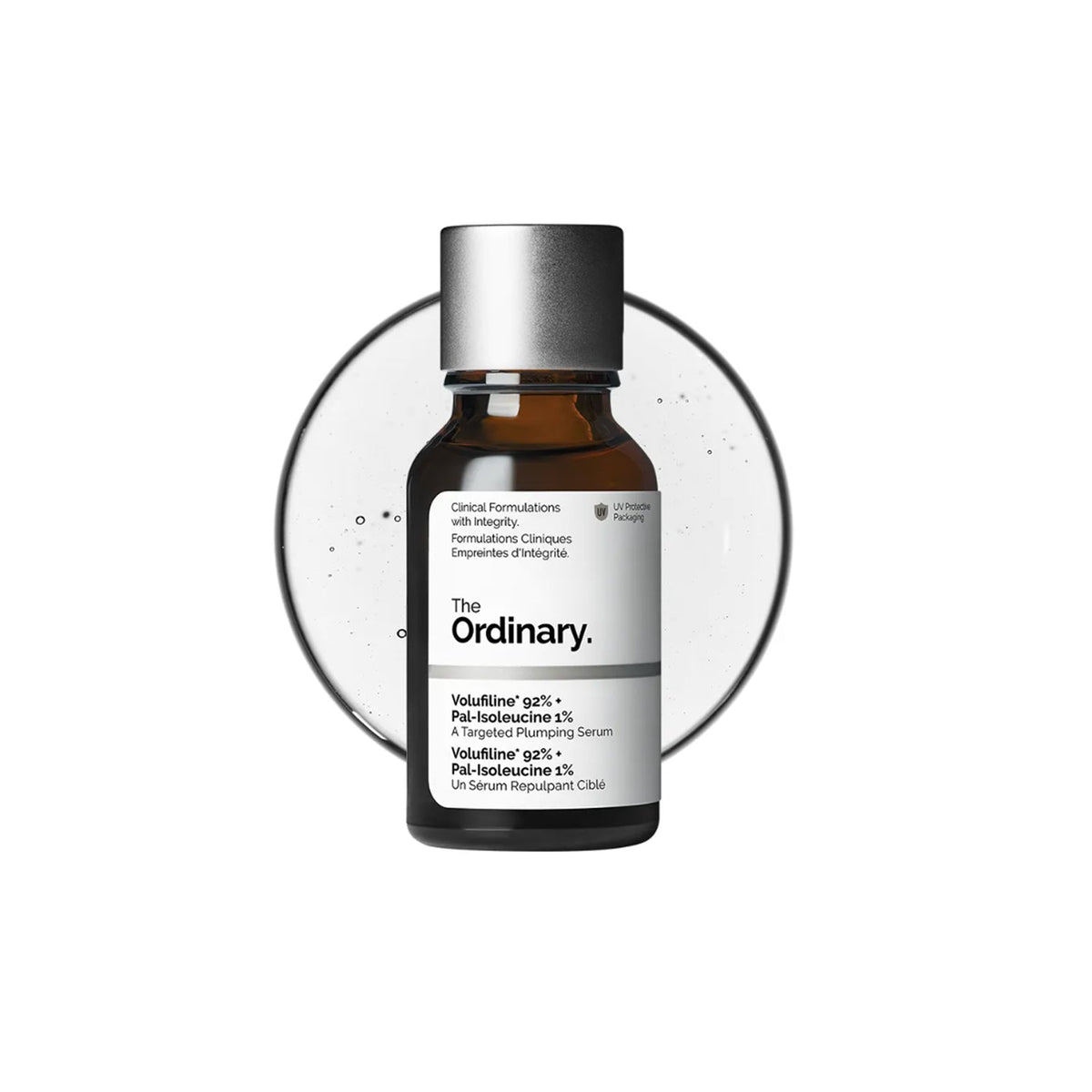 The Ordinary The Ordinary Volufiline 92% + Pal-Isoleucine 1% (15ml) - hydrating - front bottle shot