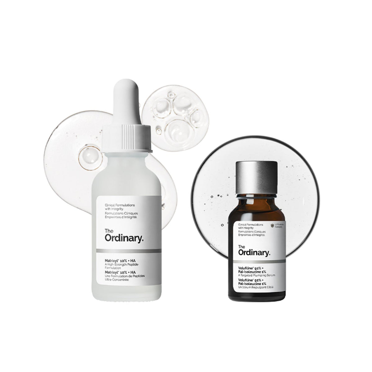 The Ordinary The Ordinary Volume Lifting Duo (Matrixyl 10% & Volufiline 92%) - anti-aging - front bottle shot