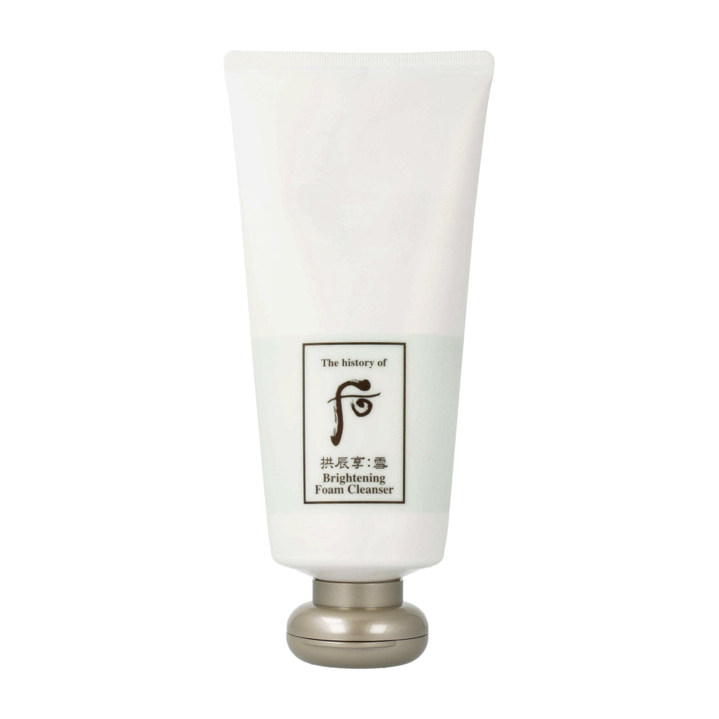 THE WHOO THE WHOO Gongjinhyang Seol Brightening Foam Cleanser 180ml - hydrating - front bottle shot
