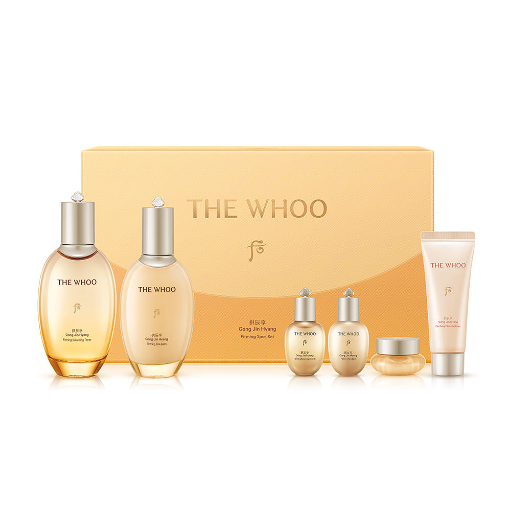 THE WHOO THE WHOO Gong Jin Hyang Firming 2pcs Set - anti-aging - front bottle shot