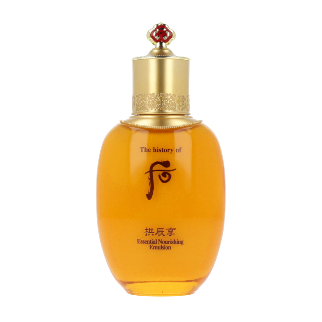 THE WHOO THE WHOO Gongjinhyang Essential Nourishing Emulsion 110ml - brightening - front bottle shot