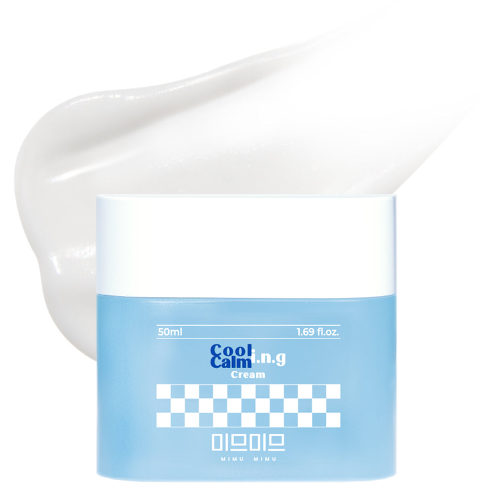 MIMU MIMU MIMU MIMU Cooling Calming i.n.g Cream 50ml - hydrating - front bottle shot