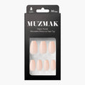 MUZMAK MUZMAK Nail Tips 36pcs #Toe Shoes(Coffin) - anti-aging - front bottle shot