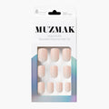 MUZMAK MUZMAK Nail Tips 36pcs #Toe Shoes(Regular Square) - anti-aging - front bottle shot