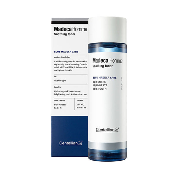 Centellian24 Centellian24 Madeca Homme Soothing Toner 150ml - hydrating - front bottle shot