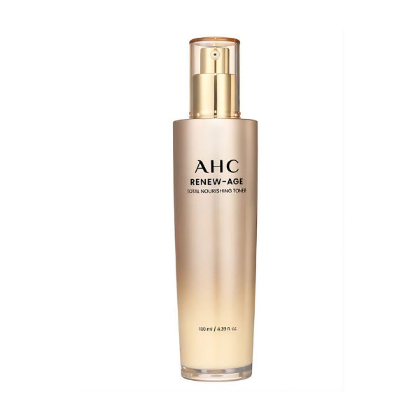 AHC AHC Renew Age Total Nourishing Toner 130ml - hydrating - front bottle shot