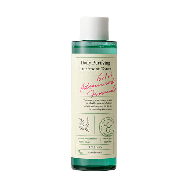 AXIS-Y AXIS-Y Daily Purifying Treatment Toner 200ml - hydrating - front bottle shot