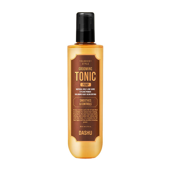 DASHU DASHU Grooming Tonic Pump 200ml - nourishing - front bottle shot
