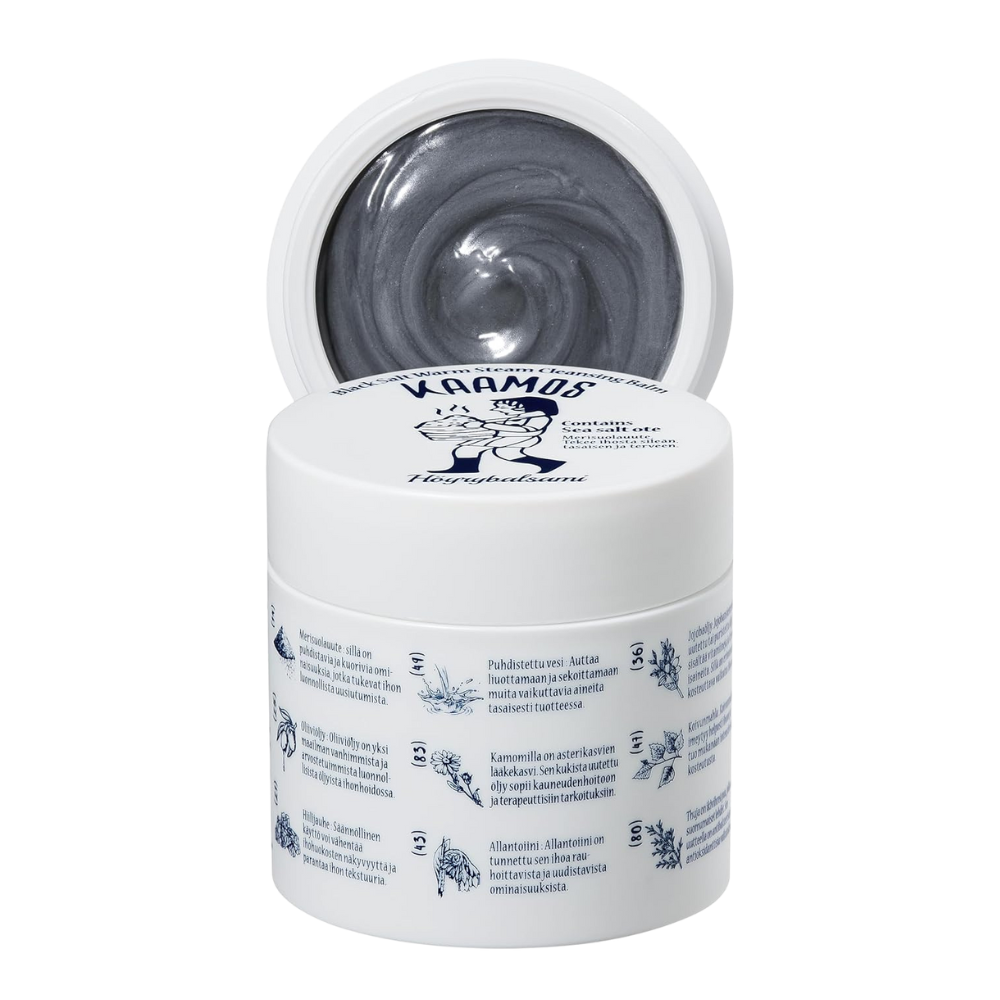Torhop Torhop Kaamos Black Salt Warm Steam Cleansing Gel Balm 100g - hydrating - front bottle shot