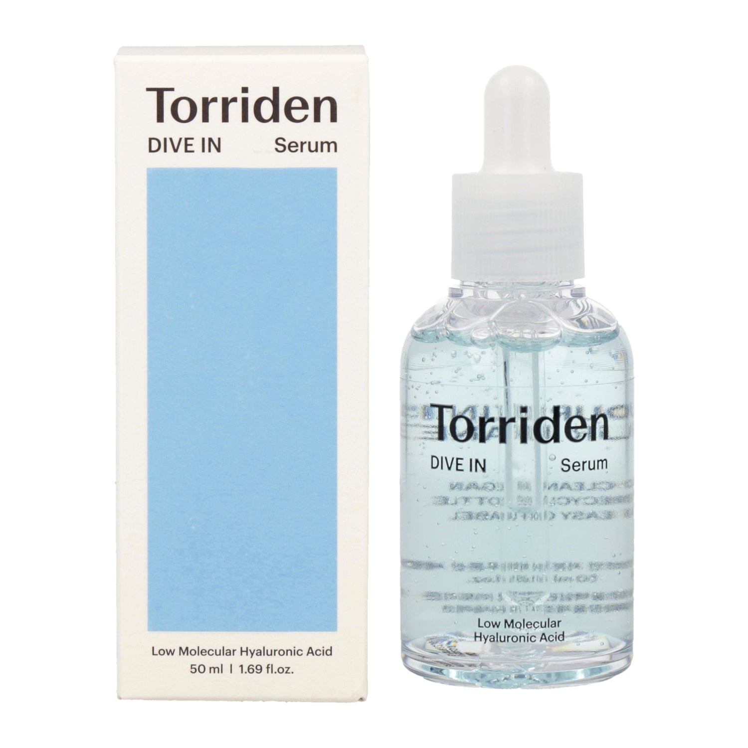 Torriden Torriden Dive In Low Molecule Hyaluronic Acid Serum 50ml - hydrating - front bottle shot
