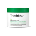 Troubless Troubless Clear Toner Pads 60 sheets - hydrating - front bottle shot