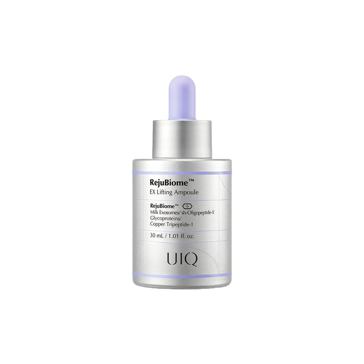 UIQ UIQ RejuBiome EX Lifting Ampoule 30ml - hydrating - front bottle shot