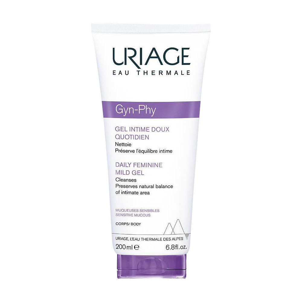 URIAGE URIAGE Gyn-Phy Daily Feminine Mild Gel 200ml - hydrating - front bottle shot