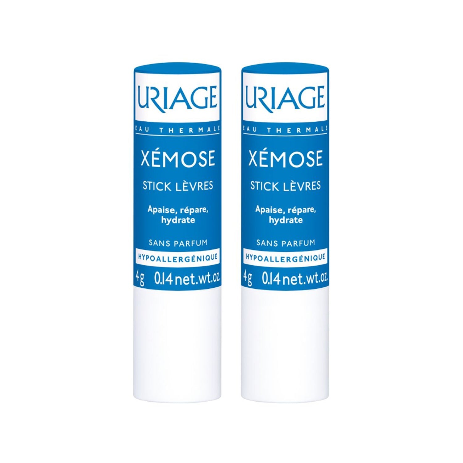 URIAGE URIAGE Stick Lèvres (Unscented) 4g x 2 - hydrating - front bottle shot