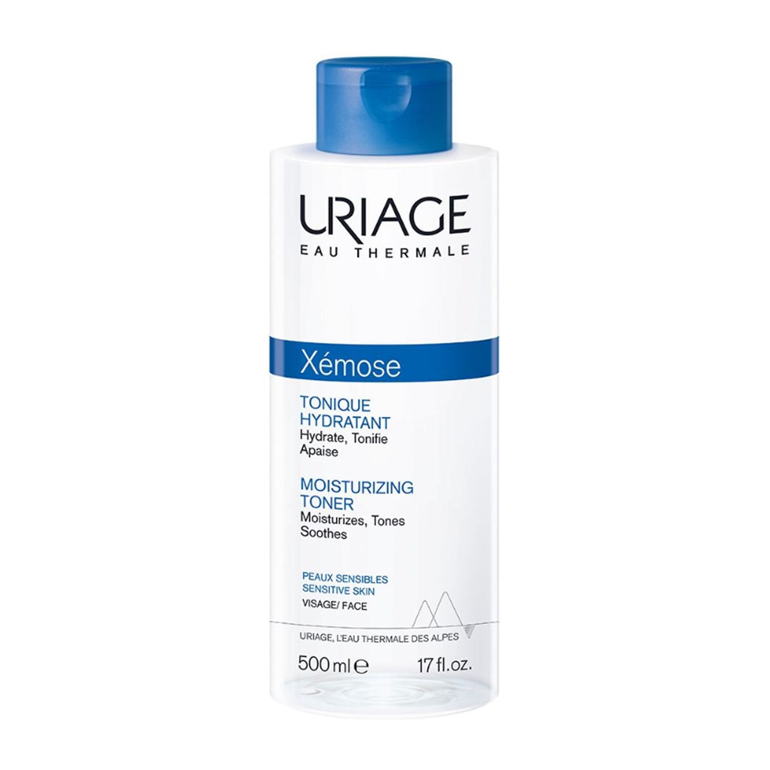 URIAGE URIAGE Xémose Moisturizing Toner 500ml - hydrating - front bottle shot