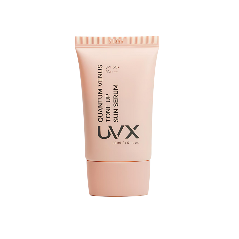 UVX UVX Quantum Venus Tone Up Sun Serum SPF50+ PA++++ 30ml - hydrating - front bottle shot
