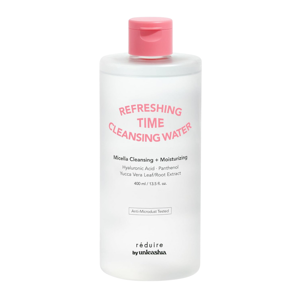 Unleashia Unleashia Reduire Refreshing Time Cleansing Water 400g - hydrating - front bottle shot