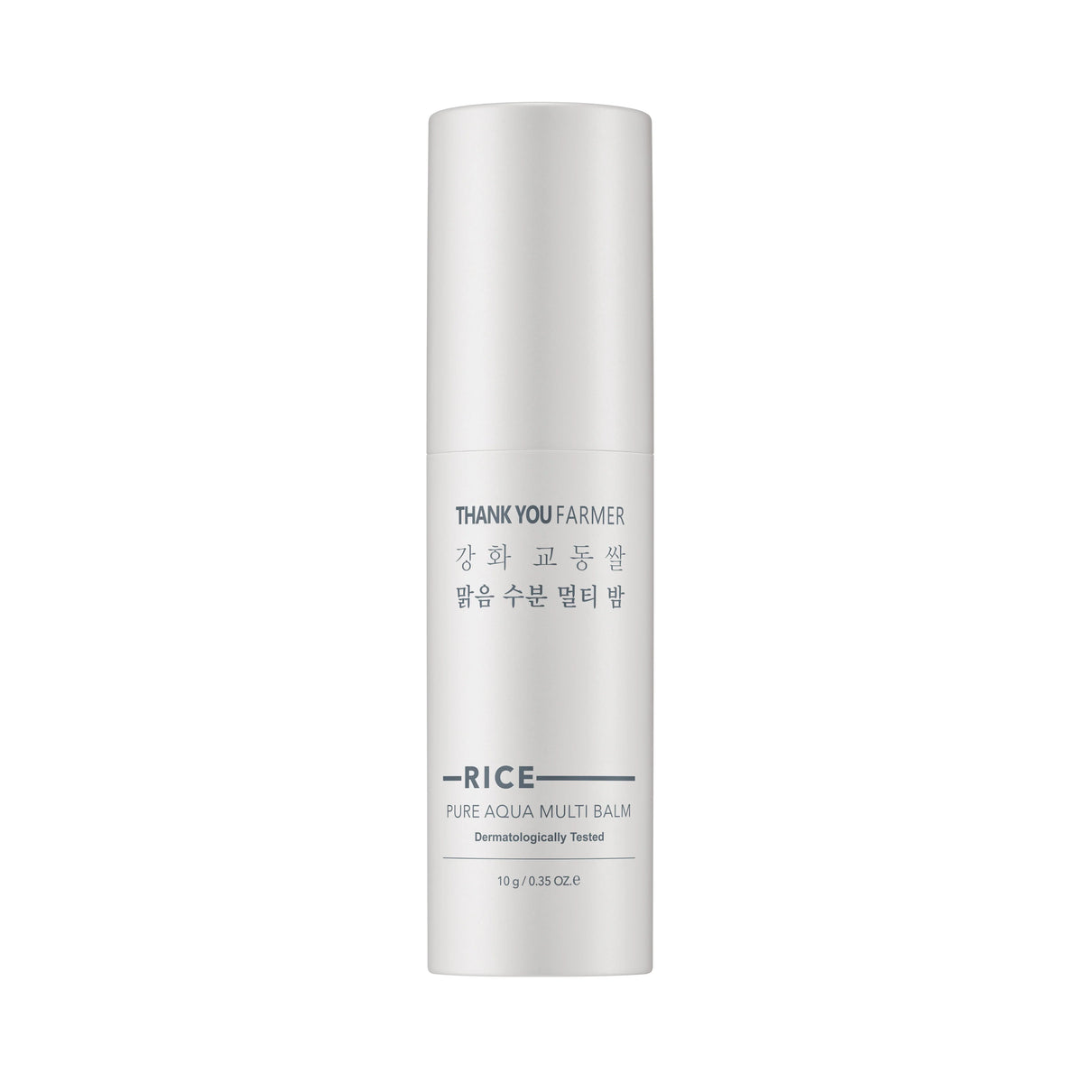 THANK YOU FARMER THANK YOU FARMER Rice Pure Aqua Multi Balm 10g - hydrating - front bottle shot