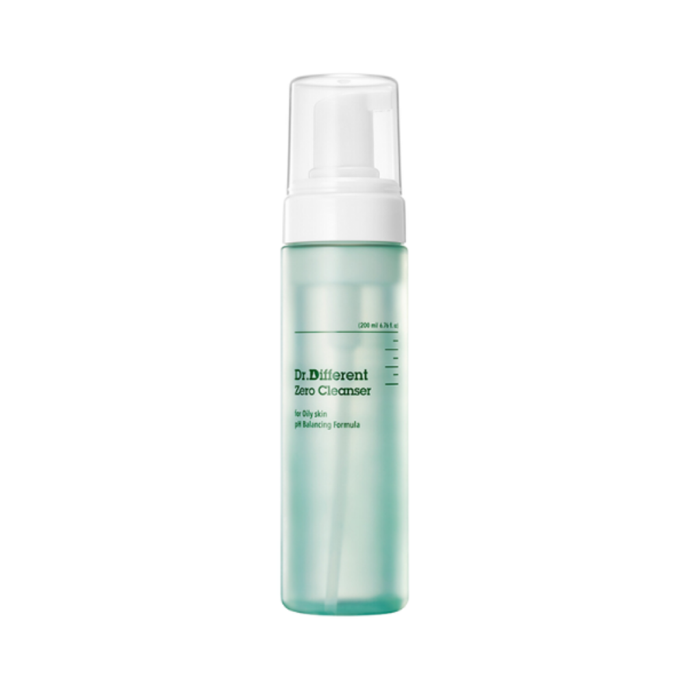 Dr.Different Dr.Different Zero Cleanser for Oily Skin 200ml - soothing - front bottle shot