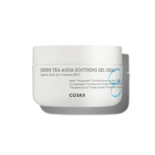 COSRX COSRX Hydrium Green Tea Aqua Soothing Gel Cream 50ml - hydrating - front bottle shot