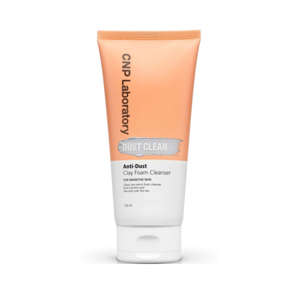 CNP Laboratory CNP Anti-Dust Clay Foam Cleanser 150ml - cleansing - front bottle shot