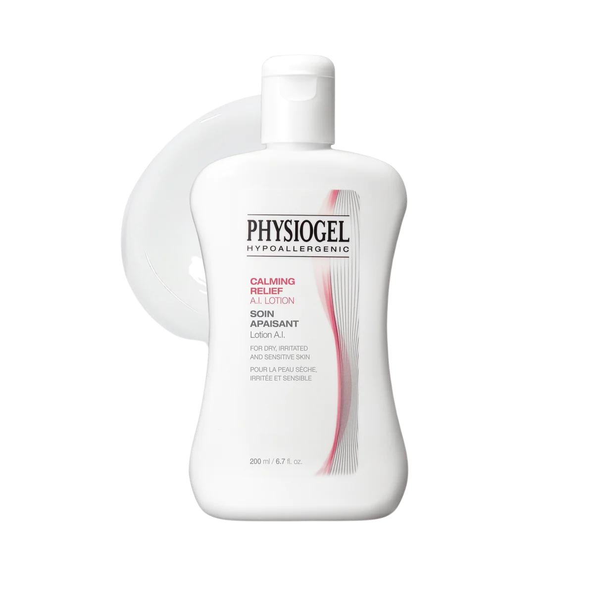 PHYSIOGEL PHYSIOGEL Red Soothing AI Lotion 200ml - hydrating - front bottle shot
